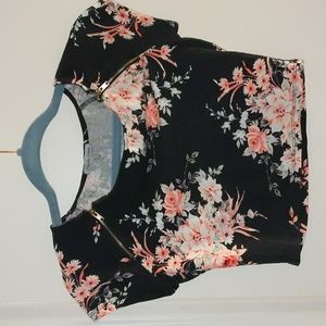 Floral Crop Top